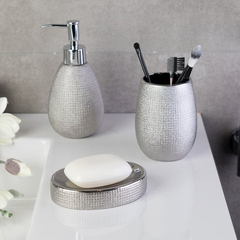 immagine-2-axentia-bicchiere-porta-spazzolino-hollywood-silver-ean-4005437216334