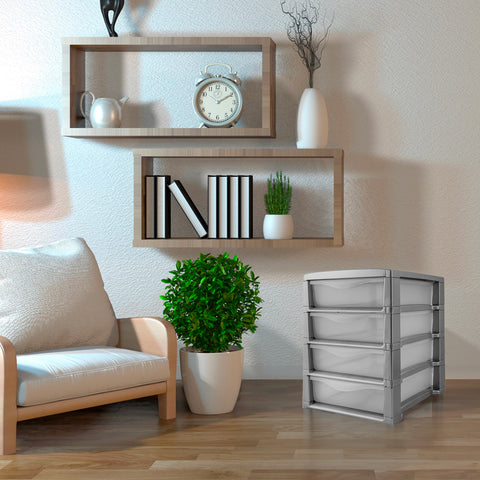immagine-2-belli-e-forti-cassettiera-spring-office-a-4-cassetti-grigio-ean-8001499202106