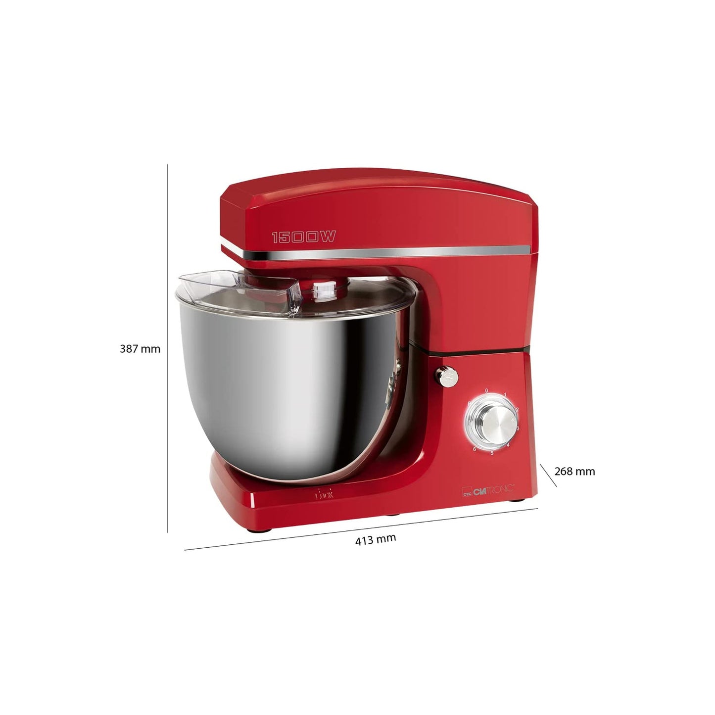 immagine-2-clatronic-impastatrice-planetaria-da-10l-1500w-rosso-km-3765-red-ean-4006160639582