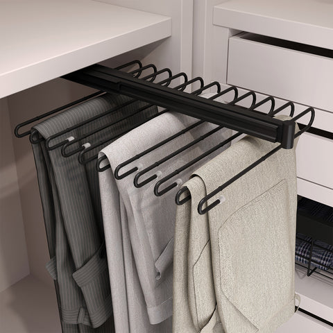 immagine-2-emuca-portapantaloni-estraibile-per-armadio-con-11-grucce-in-acciaio-nero-ean-8432393288154