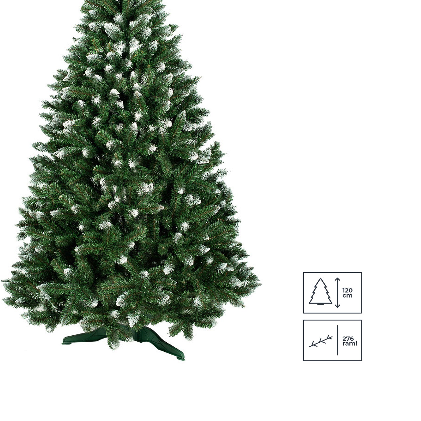 immagine-2-euronatale-albero-di-natale-da-120cm-276-rami-con-punte-innevate-ean-5906948391888