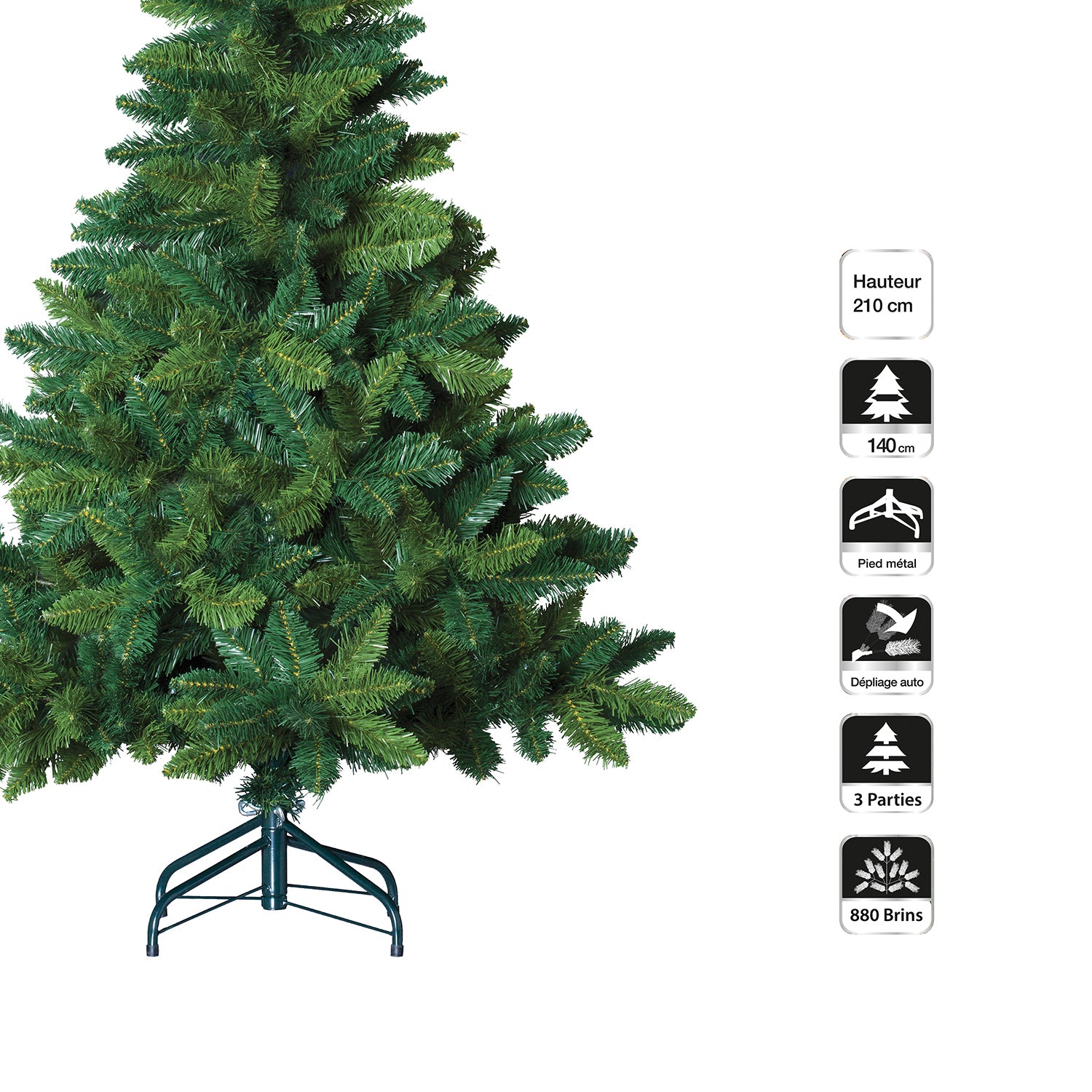 immagine-2-feeric-lights-and-christmas-albero-di-natale-da-210cm-880-rami-con-base-in-metallo-ean-3560237287126