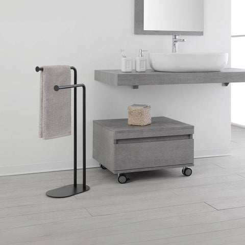 immagine-2-feridras-piantana-portasciugamani-2-bracci-in-acciaio-nero-30x805x17cm-ean-8056471554612