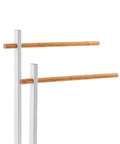 immagine-2-feridras-piantana-portasciugamani-2-bracci-in-bambu-in-acciaio-bianco-22x805x22cm-ean-8056471553301