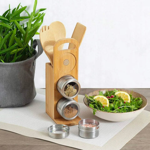 immagine-2-five-simply-smart-set-7-pezzi-con-3-porta-spezie-utensili-e-organizer-ean-3560238519899