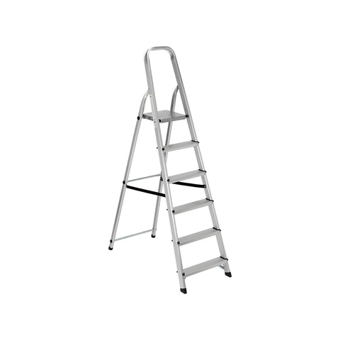 Escabeau pliant 6 marches en aluminium