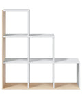 immagine-2-habitdesign-libreria-a-6-scomparti-bianco-110x108x28cm-ean-8423490266770
