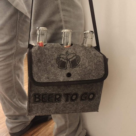 immagine-2-oem-borsa-a-tracolla-porta-birra-in-feltro-21x28cm-grigio-ean-4029811449828
