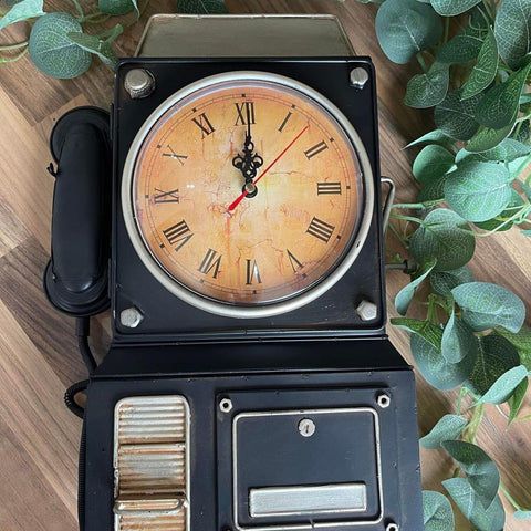 immagine-2-oem-cassetta-portachiavi-a-forma-di-telefono-e-orologio-retro-ean-4029811445820