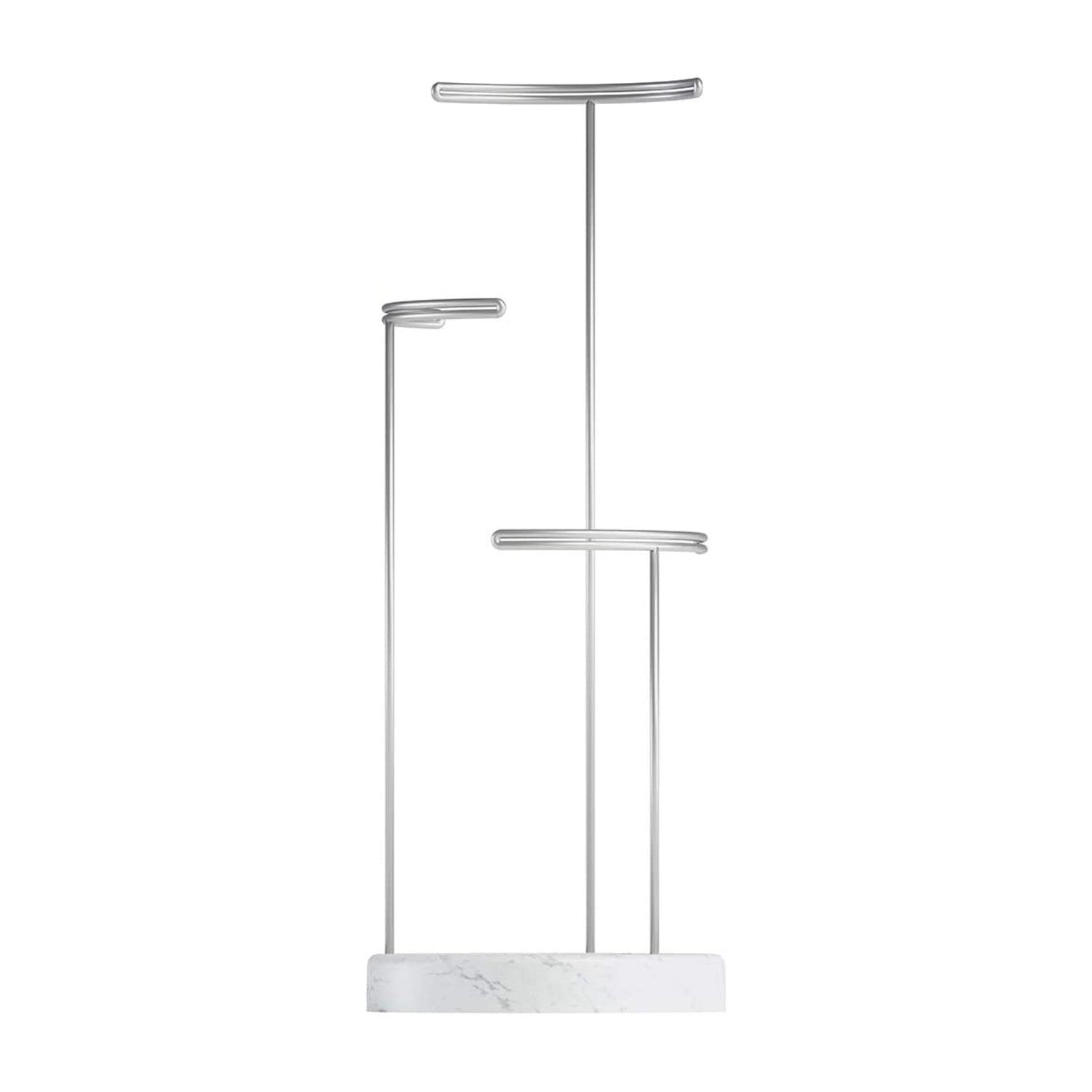 immagine-2-umbra-stand-porta-gioielli-41x15cm-biancosilver-ean-028295573344