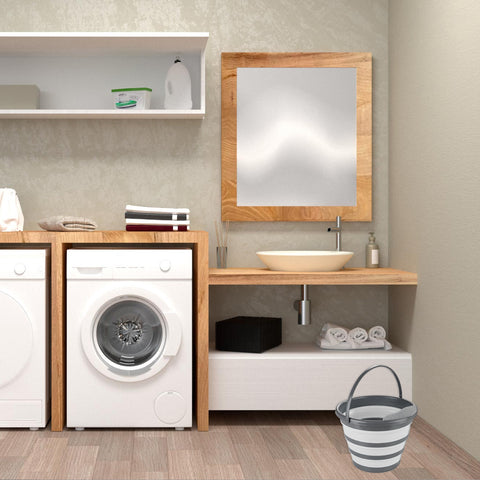 immagine-2-wenko-secchio-pieghevole-salvaspazio-con-colino-e-maniglia-10l-ean-4008069048076
