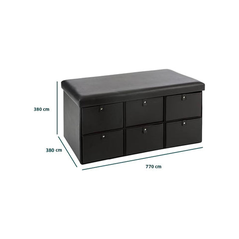 immagine-3-atmosphera-createur-dinterieur-doppio-pouf-contenitore-con-6-cassetti-nero-ean-3560238337059