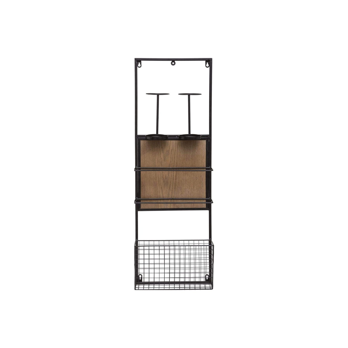 immagine-3-atmosphera-createur-dinterieur-mensola-da-parete-porta-bottiglie-in-legno-e-metallo-29x95x90cm-ean-3560233812278