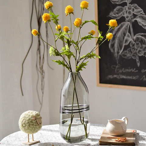 immagine-3-atmosphera-createur-dinterieur-vaso-piatto-line-in-vetro-grigio-h30cm-ean-3560233823120