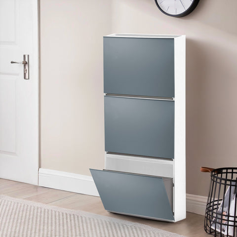immagine-3-belli-e-forti-scarpiera-liscia-a-parete-16x515x39cm-grigio-ean-8001499000023
