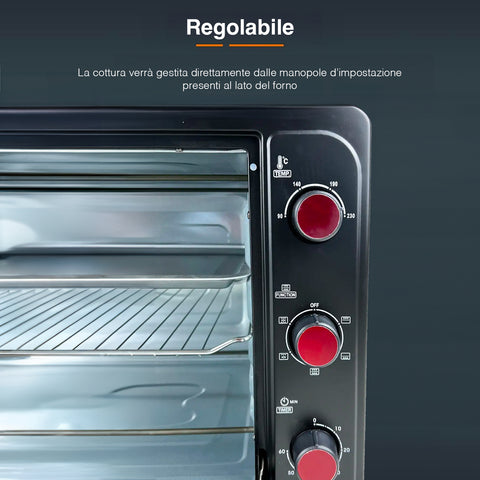 immagine-3-dcg-forno-elettrico-ventilato-65l-con-termostato-regolabile-e-timer-2200w-ean-8052780961882