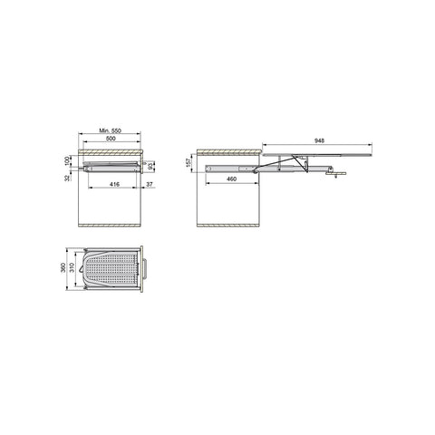 immagine-3-emuca-asse-da-stiro-pieghevole-con-slot-estraibile-per-armardio-55x425x11cm-ean-8432393003221