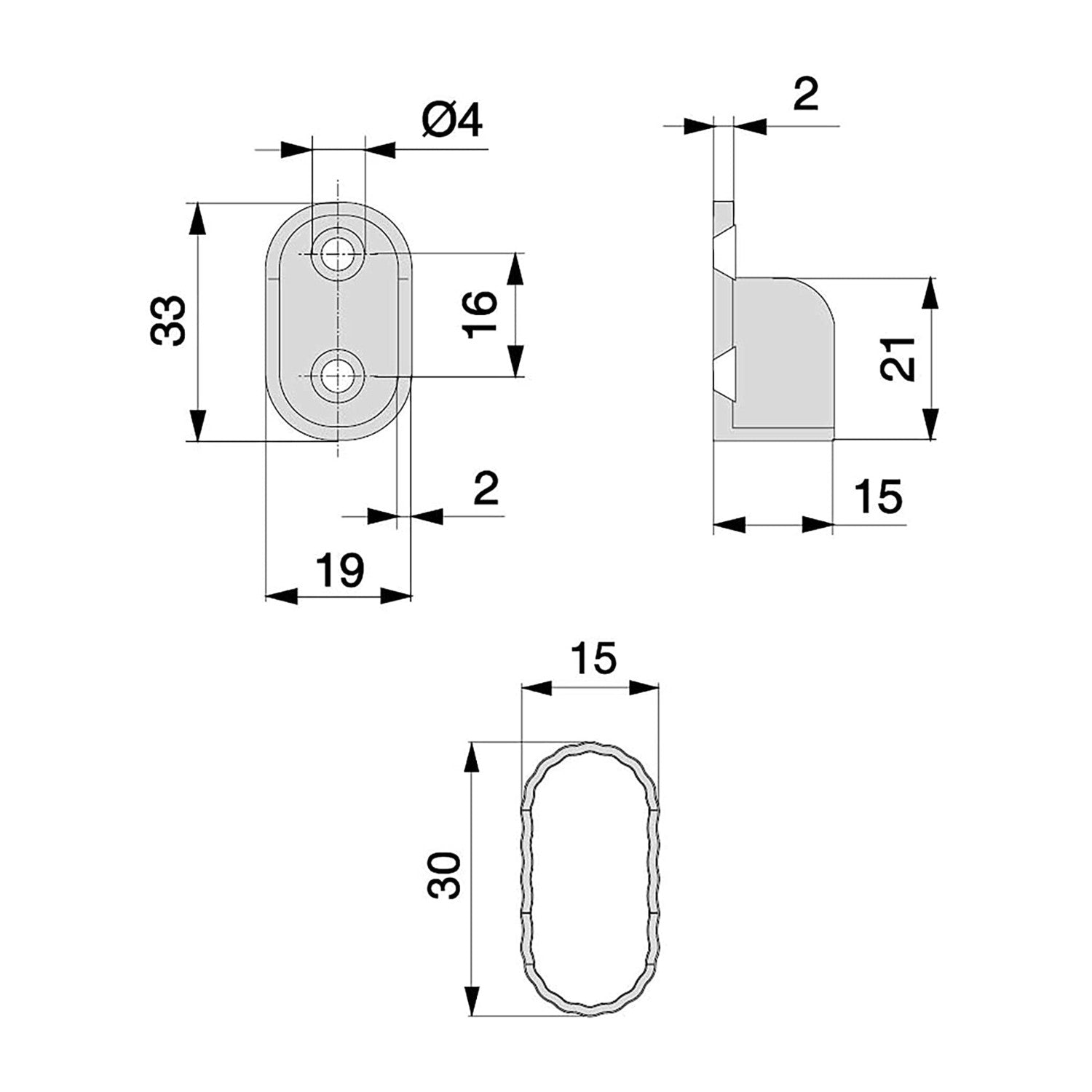 immagine-3-emuca-kit-tubo-ovale-asta-armadio-30x15-mm-alluminio-ean-8432393007229