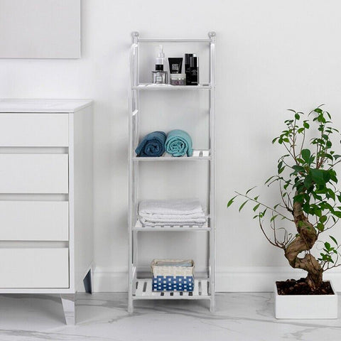 immagine-3-feridras-scaffale-portaoggetti-per-bagno-a-4-piani-in-metallo-bianco-335x116x275cm-ean-8056471564574