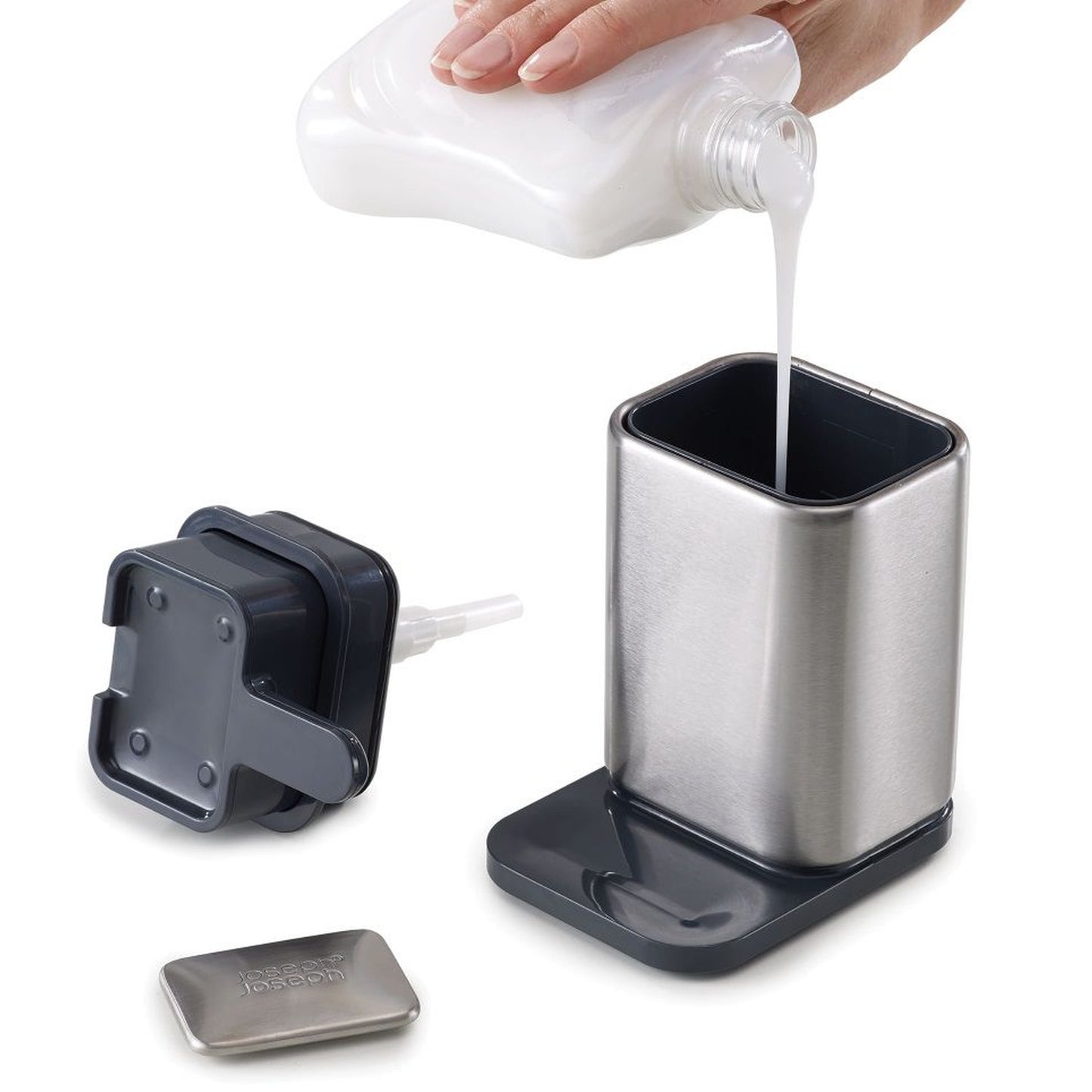 immagine-3-joseph-joseph-surface-dispenser-di-sapone-in-acciaio-inossidabile-ean-5028420851137