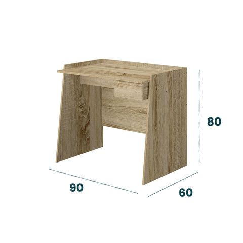 immagine-3-king-collection-scrivania-in-rovere-con-cassetto-90x60x80cm-ean-8023755057558