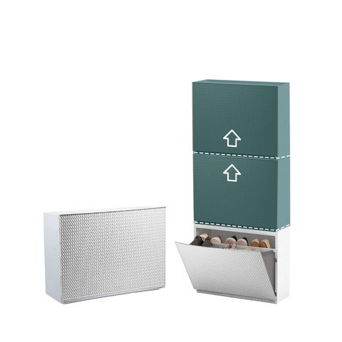 immagine-4-belli-e-forti-scarpiera-intreccio-a-parete-16x515x39cm-bianco-ean-8001499306033