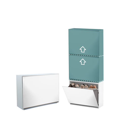 immagine-4-belli-e-forti-scarpiera-liscia-a-parete-16x515x39cm-bianco-ean-8001499307030