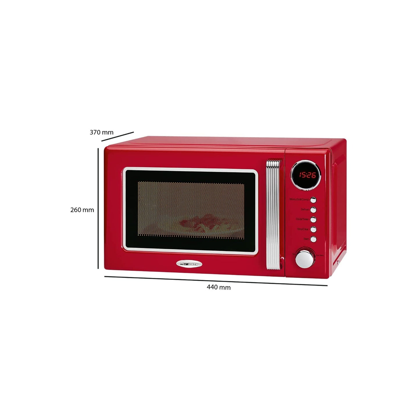 immagine-4-clatronic-forno-a-microonde-rock-da-20l-1000w-rosso-mwg-790-ean-4006160531497