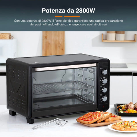 immagine-4-dcg-forno-elettrico-ventilato-multifunzione-80l-con-timer-e-2-accessori-2800w-ean-8052780964487