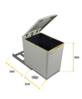 immagine-4-emuca-pattumiera-con-base-scorrevole-e-coperchio-automatico-16l-ean-8432393122816
