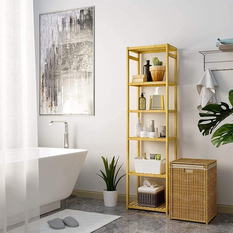 immagine-4-five-simply-smart-scaffale-a-colonna-in-bambu-con-6-ripiani-mensole-ean-3560239680444