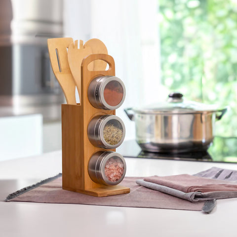 immagine-4-five-simply-smart-set-7-pezzi-con-3-porta-spezie-utensili-e-organizer-ean-3560238519899