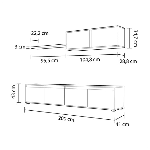 immagine-4-habitdesign-parete-a-giorno-bianco-43x41x200cm-ean-8423490265414