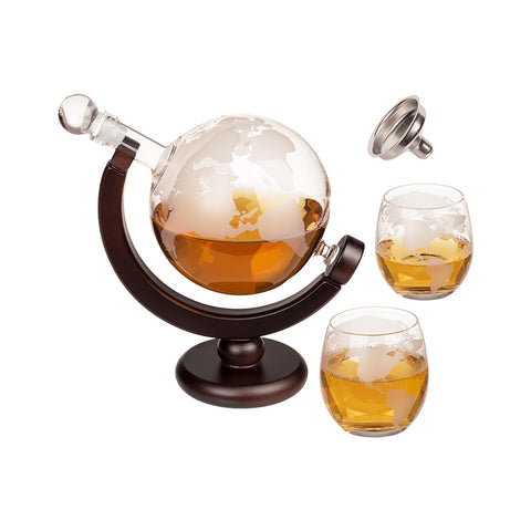 immagine-4-oem-decanter-liquore-a-forma-di-globo-con-2-bicchieri-in-vetro-su-supporto-in-legno-850ml-ean-4029811458622