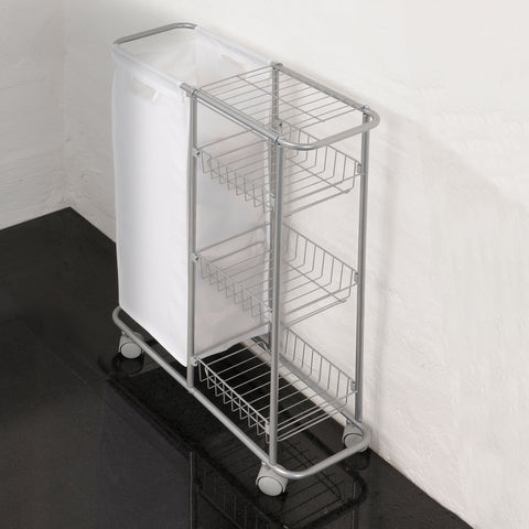 immagine-4-wenko-carrello-da-cucina-slim-a-3-ripiani-con-sacca-ean-4008838794272
