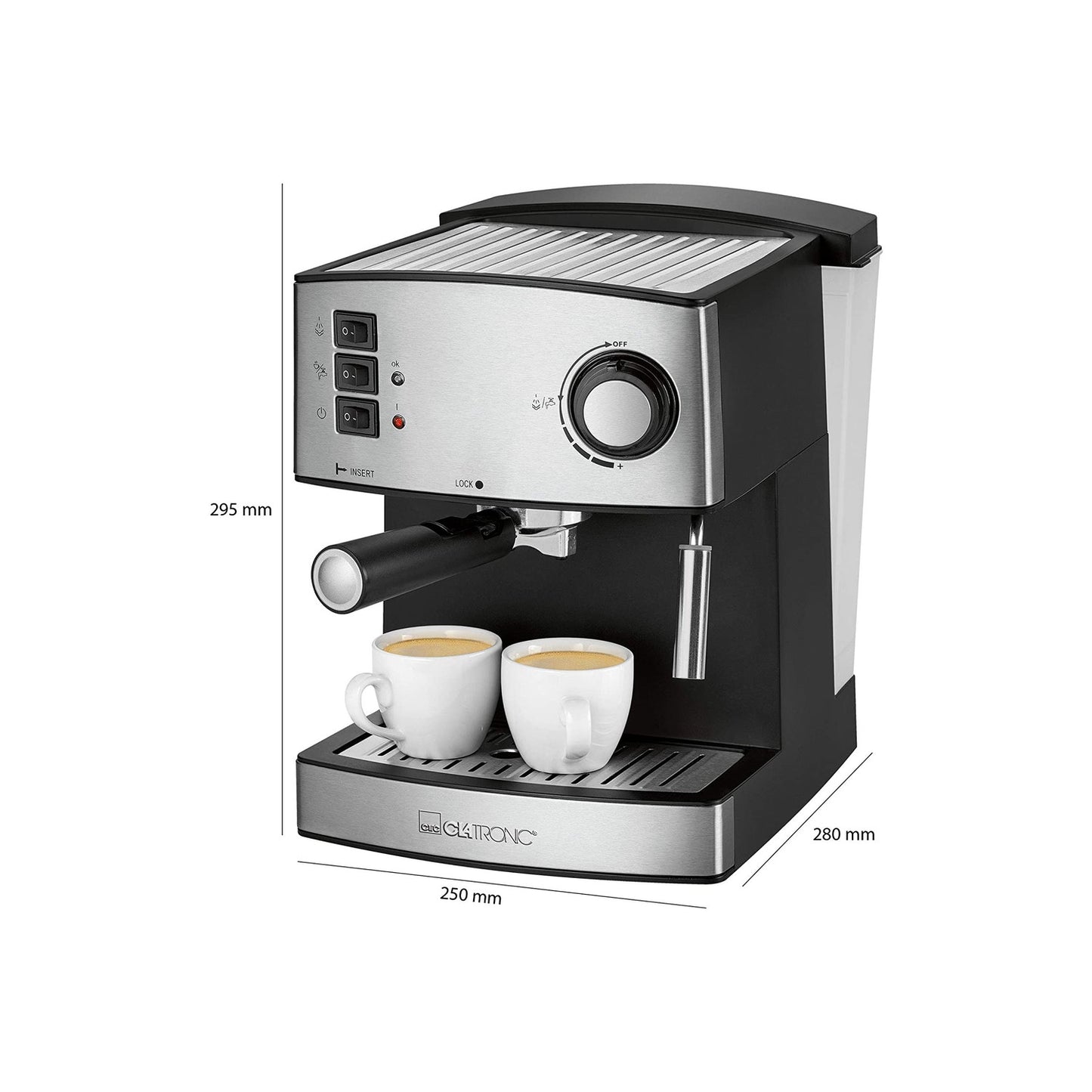 immagine-5-clatronic-macchina-da-caffe-espresso-15bar-15l-es-3643-ean-4006160633382