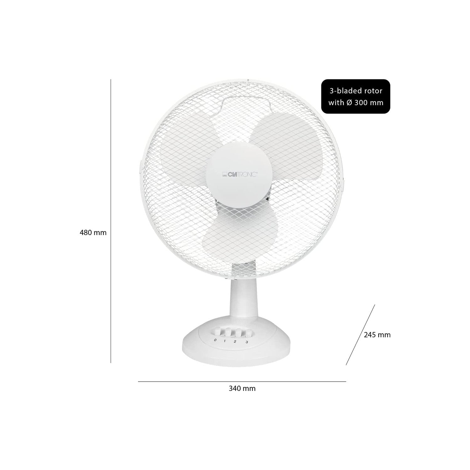 immagine-5-clatronic-ventilatore-da-tavolo-a-3-velocita-30cm-bianco-vl-3602b-ean-4006160636994