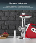 immagine-5-dcg-tritacarne-e-passapomodoro-con-spirale-in-metallo-e-accessori-1200w-ean-8032774622838