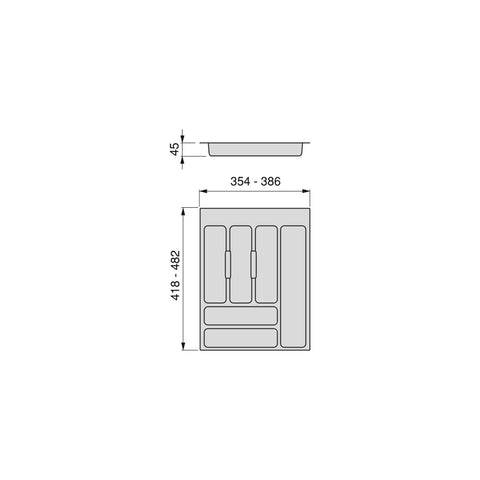 immagine-5-emuca-portaposate-regolabile-per-cassetto-in-plastica-45cm-grigio-ean-8432393139951