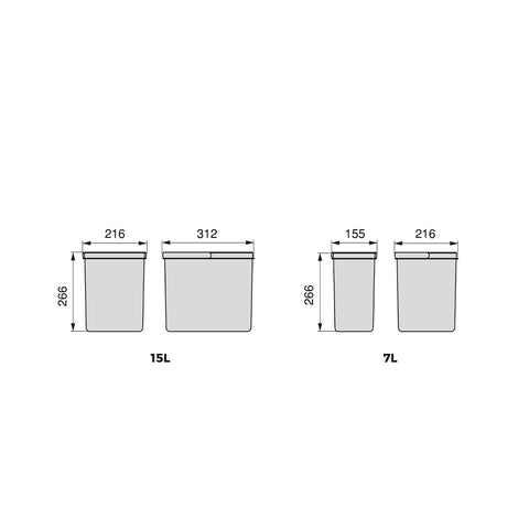 immagine-5-emuca-set-4-pattumiere-raccolta-differenziata-per-cassetti-26cm-715l-ean-8432393131061