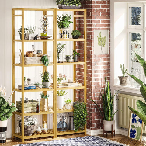 immagine-5-five-simply-smart-scaffale-a-colonna-in-bambu-con-6-ripiani-mensole-ean-3560239680444