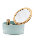 immagine-5-zeller-specchio-portagioie-rotondo-in-poliresina-menta-ean-4003368187365