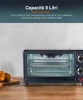 immagine-6-dcg-forno-elettrico-9l-con-timer-e-2-accessori-800w-ean-8032774625945