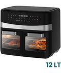 immagine-6-dcg-friggitrice-forno-ad-aria-12l-a-2-porte-con-12-programmi-e-6-accessori-ean-8052780964500