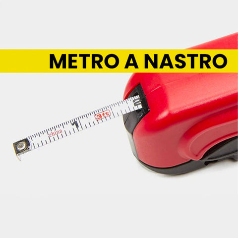 Strumento Multifunzione 17 in 1 Compatto con Luce, Cacciavite, 12 punte, Metro, Martello e Livella Ean-8717931725507