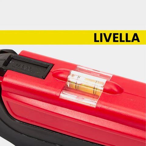 Strumento Multifunzione 17 in 1 Compatto con Luce, Cacciavite, 12 punte, Metro, Martello e Livella Ean-8717931725507